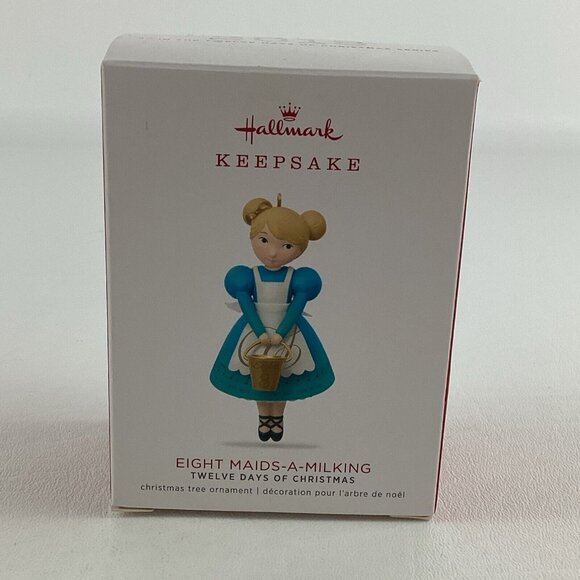 Hallmark Other - Hallmark Keepsake Tree Ornament Twelve Days Of Christmas Eight Maids A Milking